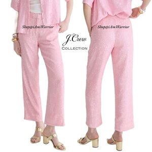 J.Crew Collection NWT bubblegum high waisted pink sequin pants *shop@iamwarrior
